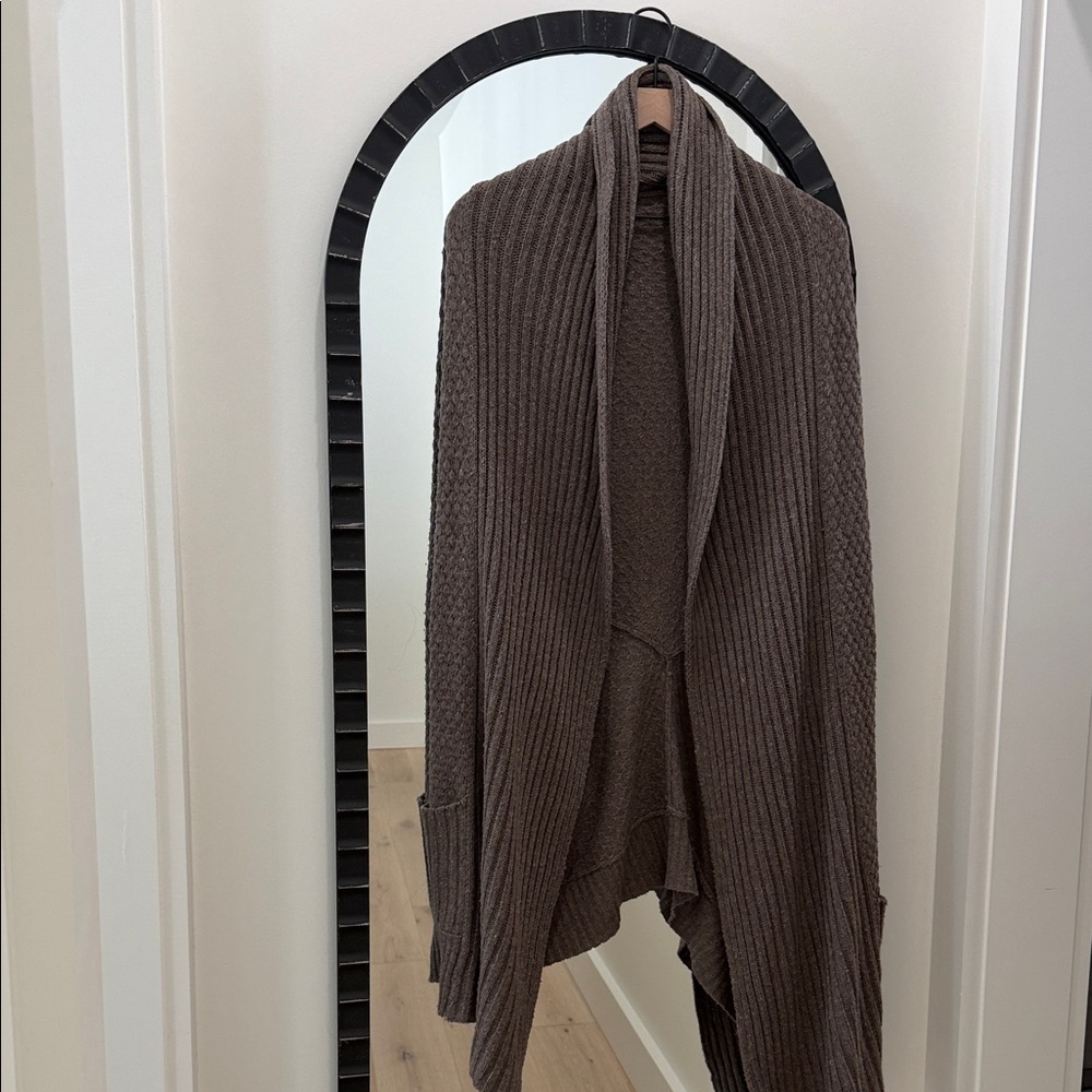 Oversized Duster Shawl Sweater